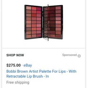 Bobbi brown artist palette for lips